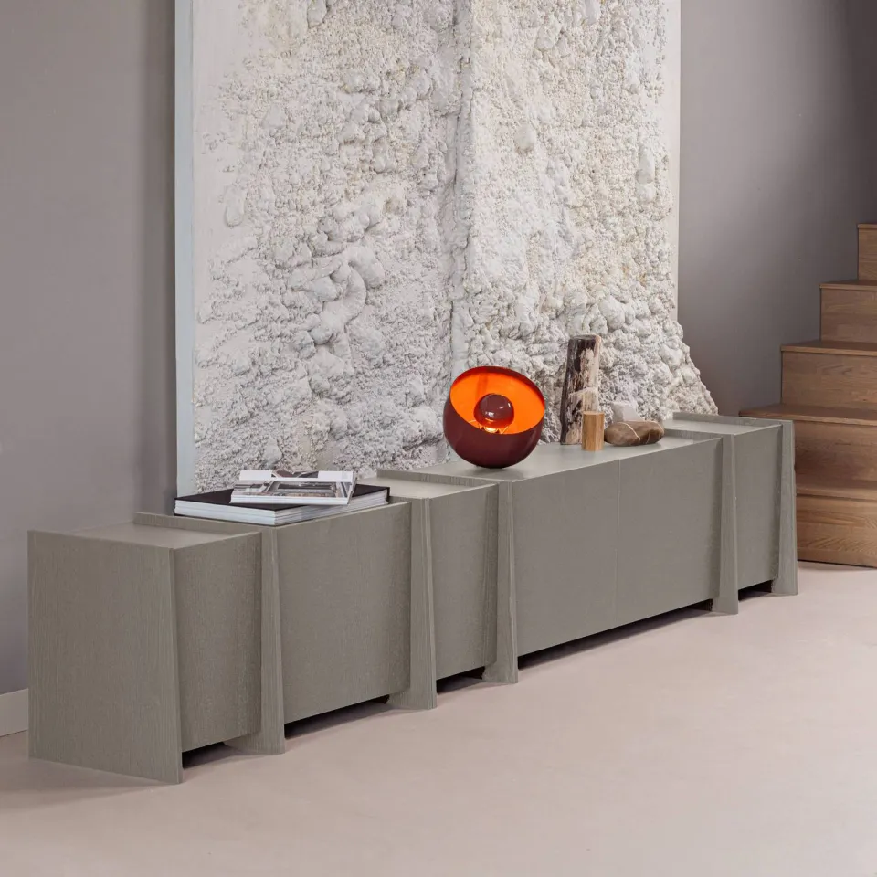 WOOOD Brock tv-meubel warmgrijs warm grey, foto 4