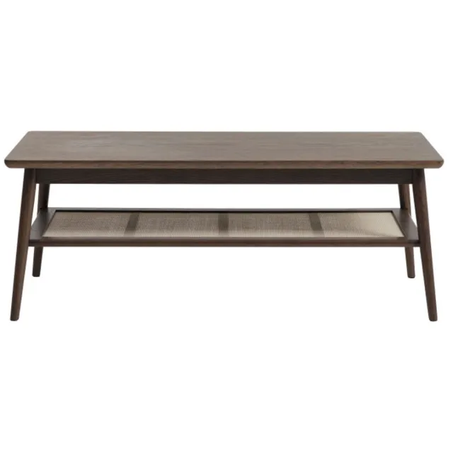 Meubelplaats Salontafel Barrali eiken 120x60 cm - Bruin