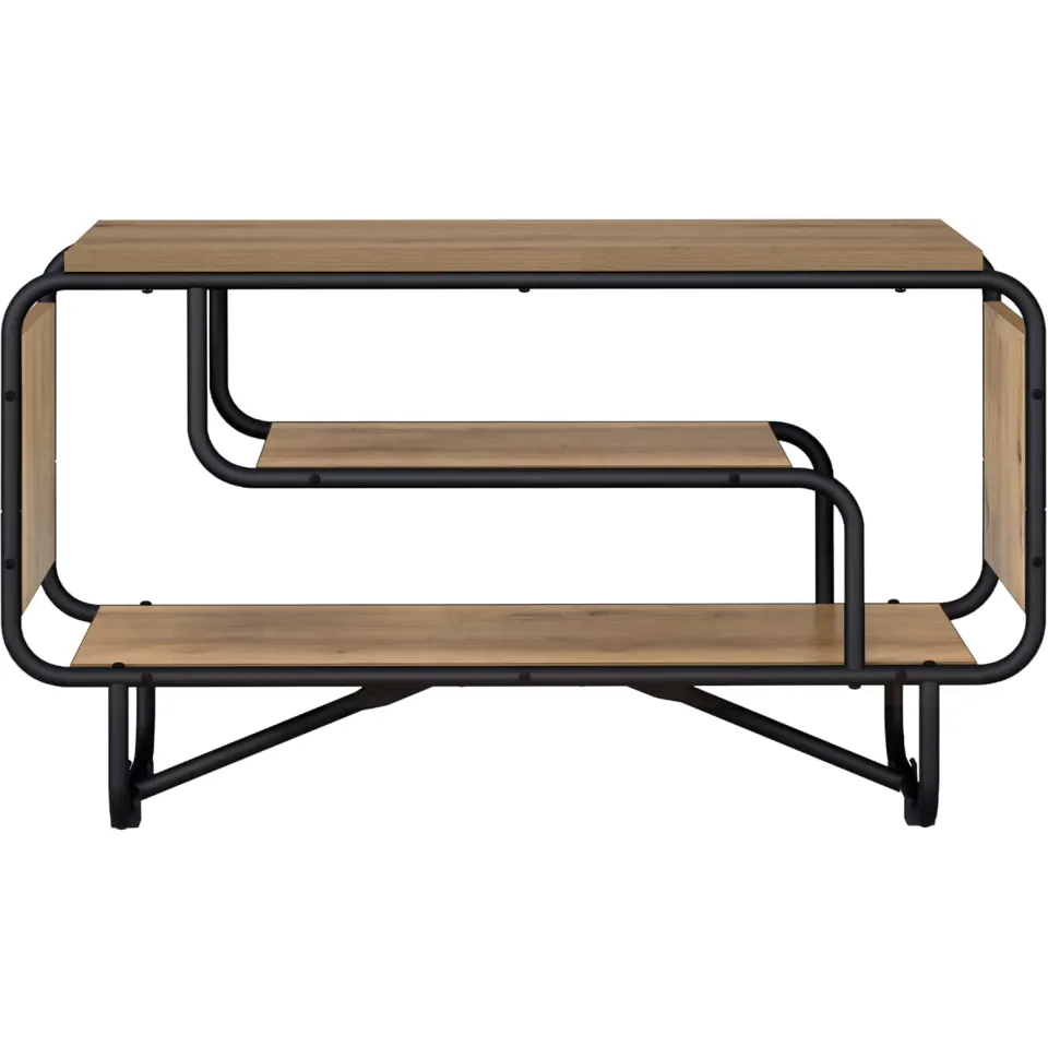vidaXL TV-standaard 80 x 36 x 45 cm Artisanaal eiken Bruin