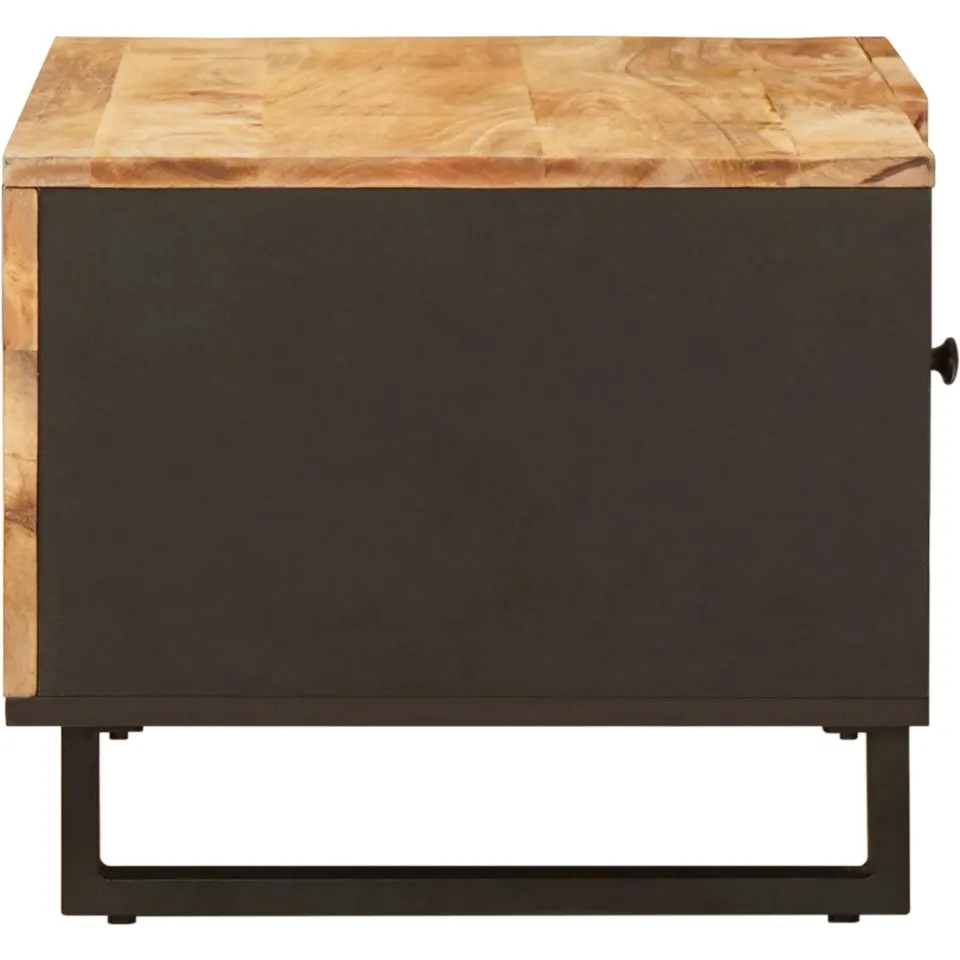 vidaXL Salontafel Bruin 80 x 50 x 40 cm Massief Mango Hout, foto 4