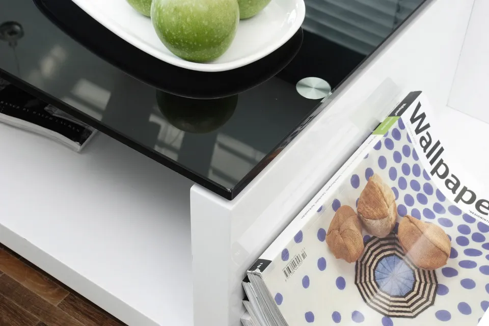 Salontafel Gemma zwart-wit, foto 2