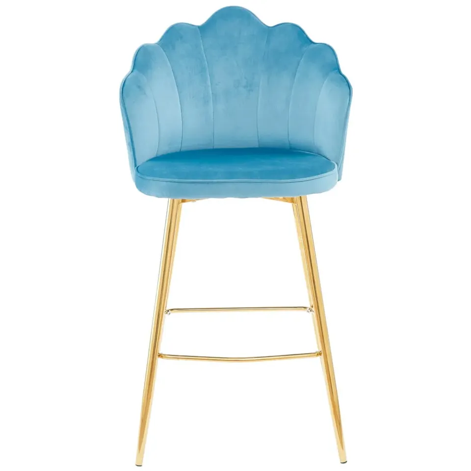 barkruk Chanelle blauw, foto 2