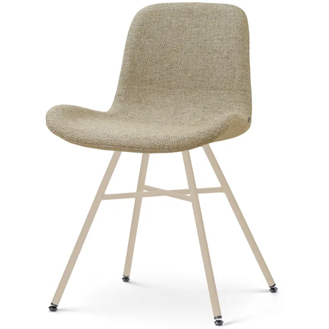 Nolon Noa-Fé eetkamerstoel taupe melange - beige onderstel