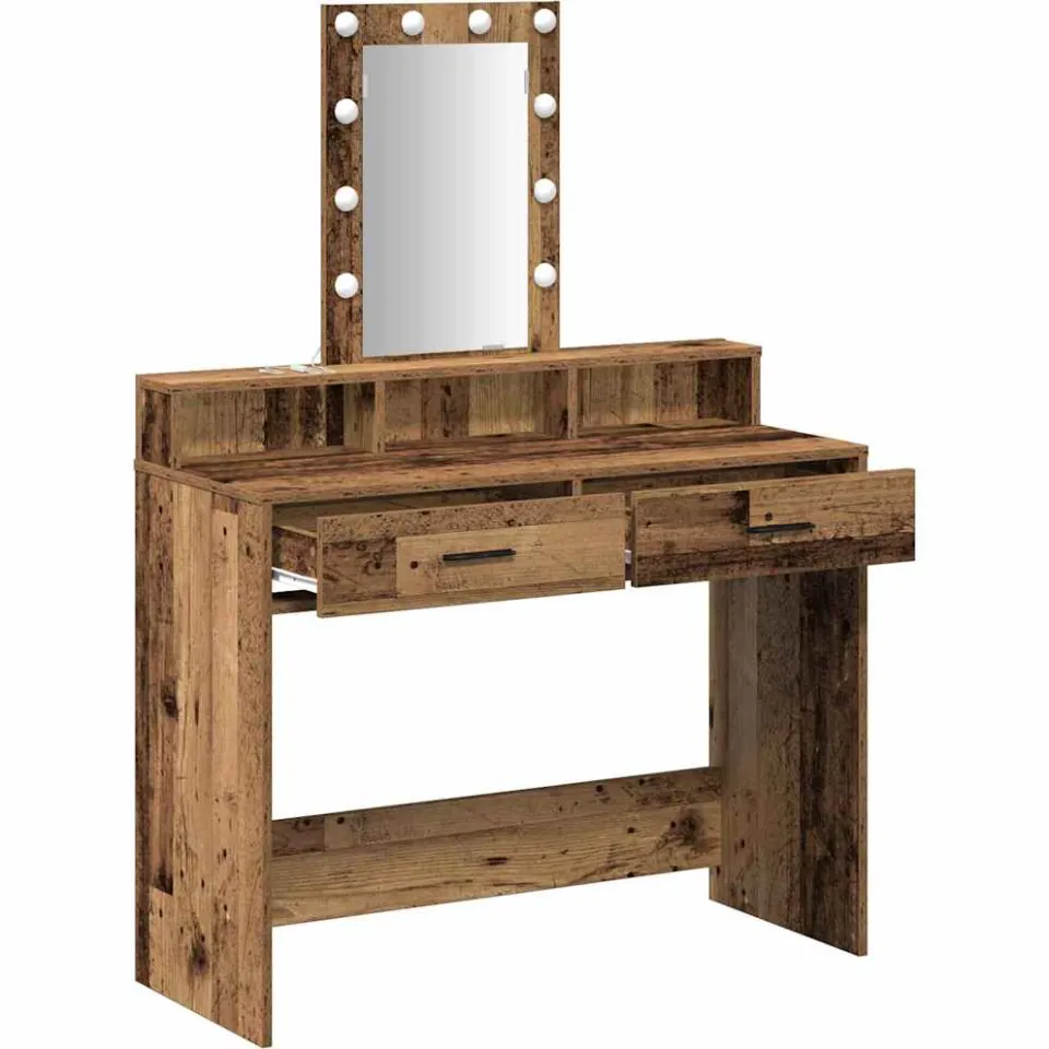 vidaXL Plafondtafel Bruin 100 x 41 x 140 cm Bewerkt hout, foto 3