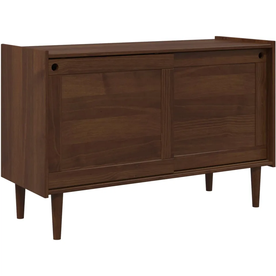vidaXL Dressoir BILBAO Donkerkaramel 114 x 45 x 75 cm bruin, foto 3