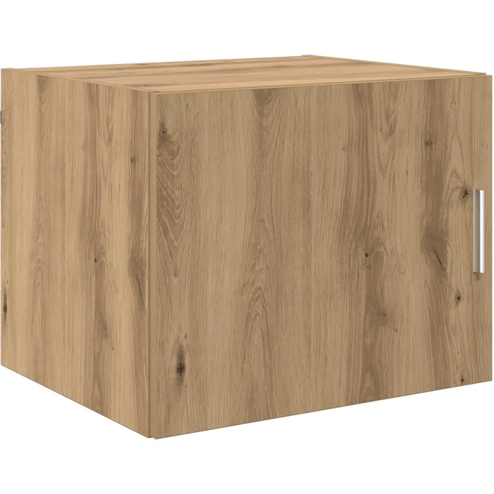 vidaXL Wandkast artisanaal eikenkleurig 50 x 42.5 x 40 cm Bewerkt hout, foto 3