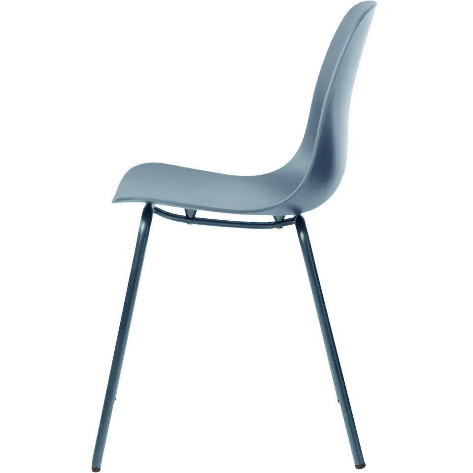 Lisomme Suus kunststof eetkamerstoel blauw, foto 5