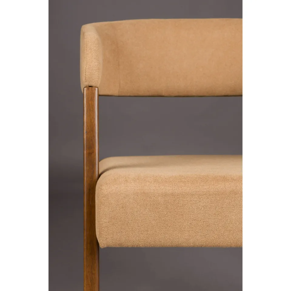 Dutchbone Adamello eetkamerstoel beige, foto 7