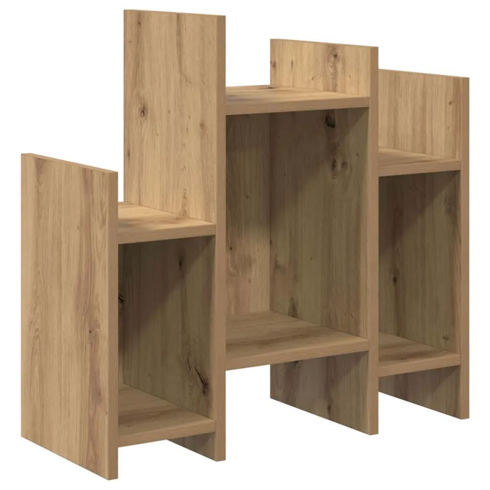 vidaXL Bijzetkast Artisan Eiken 60 x 26 x 60 cm Bewerkt hout, foto 3