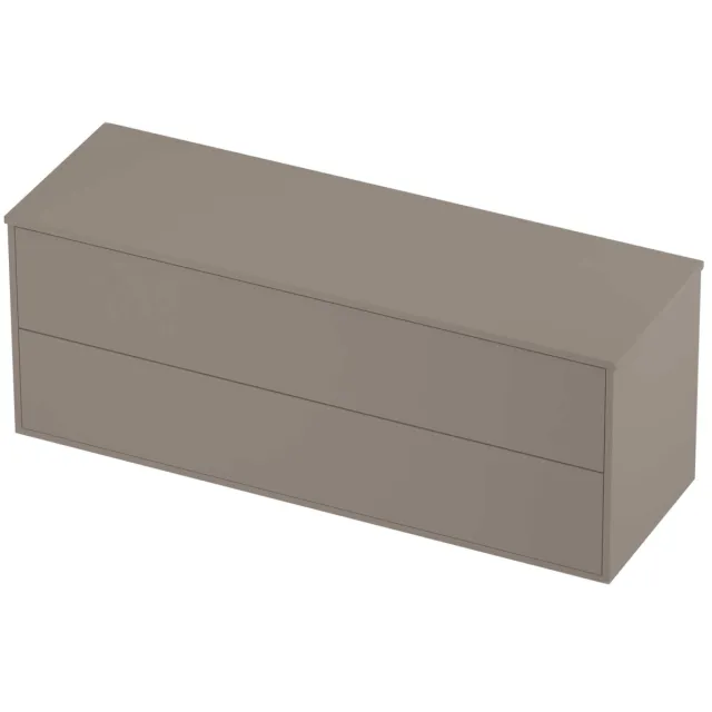 Proline Deck Badmeubelset Voor Grepen Symmetrisch Kader 140x46x54 cm Clay Beige