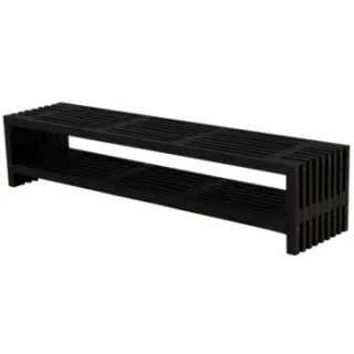 Trendyard Tuinbank Zwart Rustik 218 CM