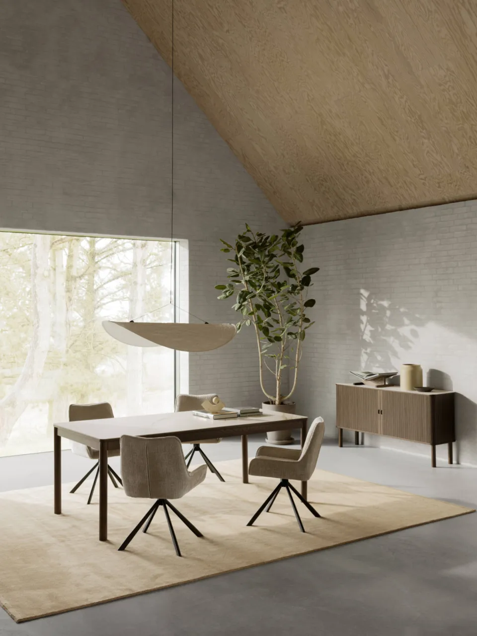 Wehkamp Home Edson eetkamerstoel beige, foto 5