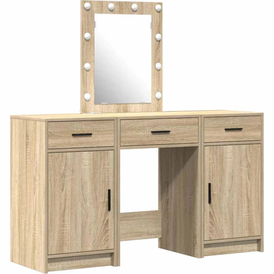 vidaXL Plafondtafel Bruin 50 x 41 x 135 cm Bewerkt hout, foto 3