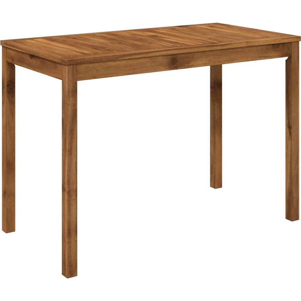 vidaXL Tuindiner tafel LAREN Naturel 108,5 x 55 x 75 cm, foto 3