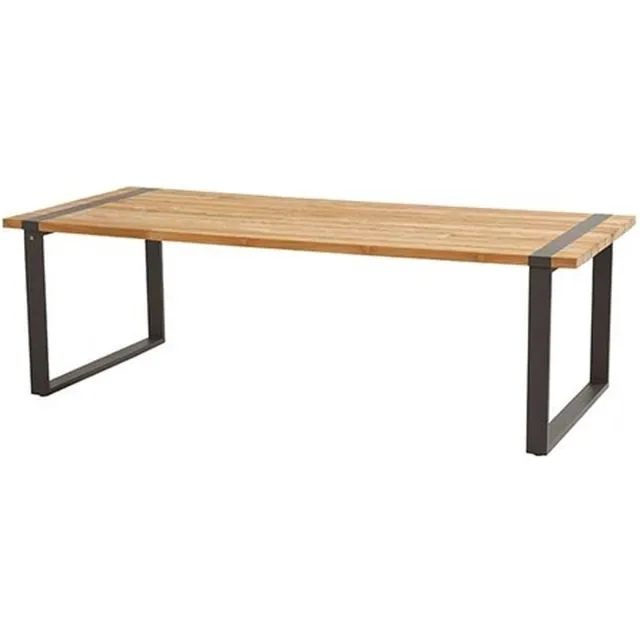 4 Seasons Outdoor Alto Dining Tuintafel - 240x100 cm Goudkleurig