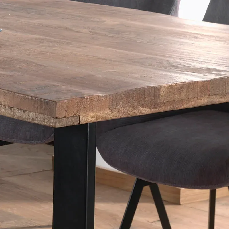 eettafel Nena Mangolia bruin, foto 5