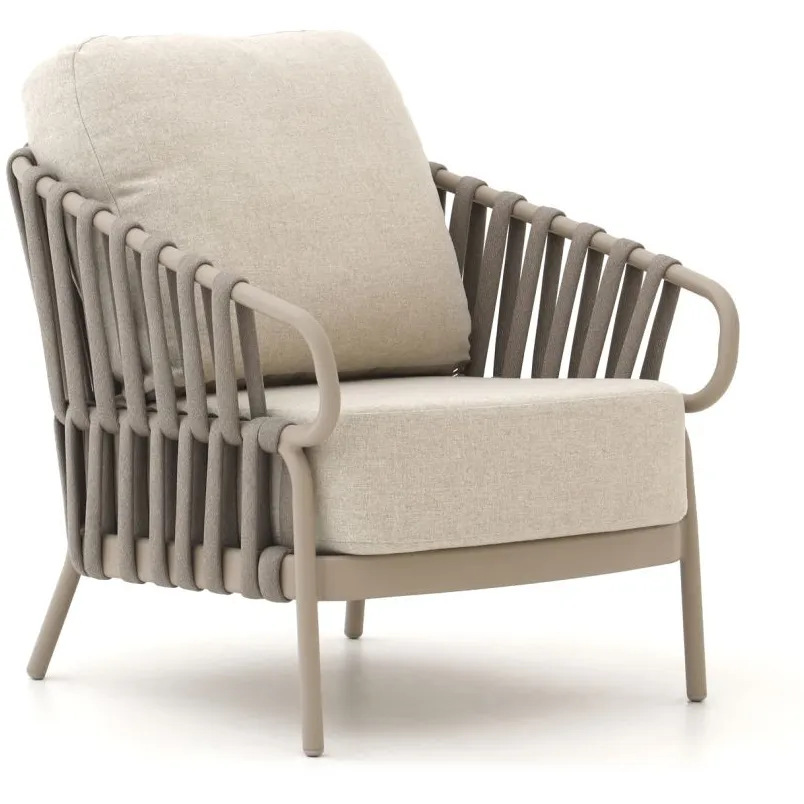 Tierra Outdoor Nuri/Moretti stoel-bank loungeset 4-delig 5-zits taupe, foto 3