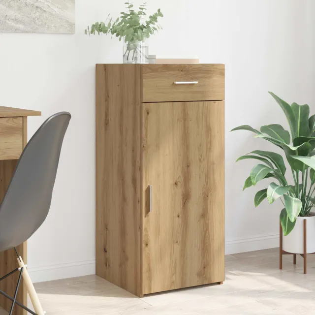 vidaXL Opbergkast Artisan Eik 40 x 42,5 x 93 cm Geconstrueerd hout Bruin
