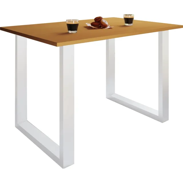 Vcm kleine tafel en stoelen, tafelstoel, eettafel en stoelen, kleine eettafel en stoelen, tafels en stoelen, compacte tafel en stoelen, kleine keukentafel en stoelen, tafel- en stoelset, keukentafels en stoelen, eettafels en stoelen Silber / Buche