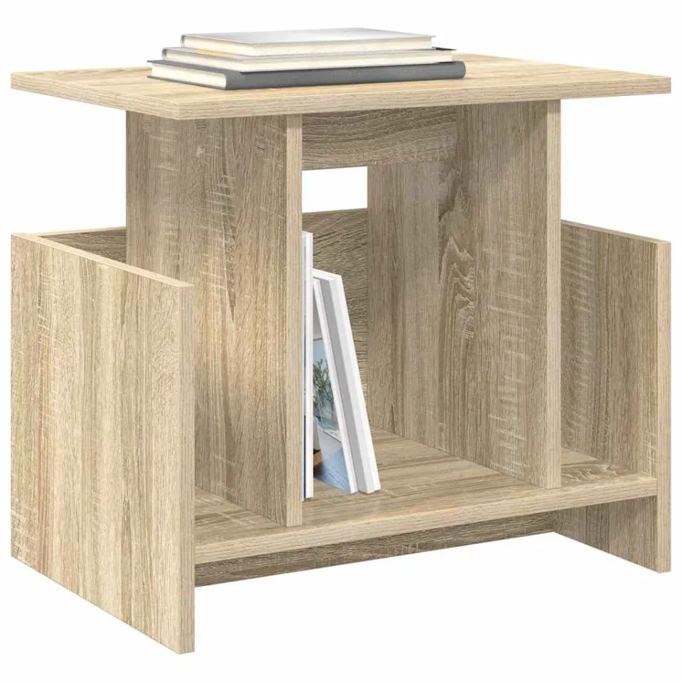 vidaXL TV-standaard 2 st Sonoma Eiken Bewerkt hout, foto 2