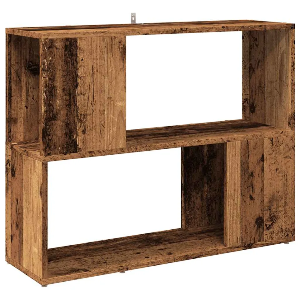 vidaXL Boekenkast/kamerscherm 80x24x63 cm oud houtkleurig bruin, foto 3