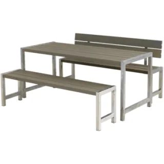 Trendyard Picknickset Modern Grijs Bruin 1 Rugleuning
