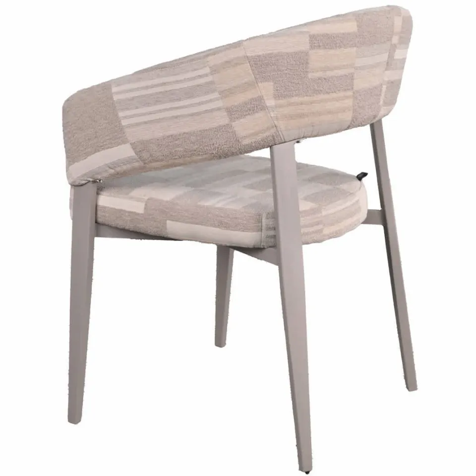 Giga Meubel Malmö eetkamerstoel greige beige, foto 6