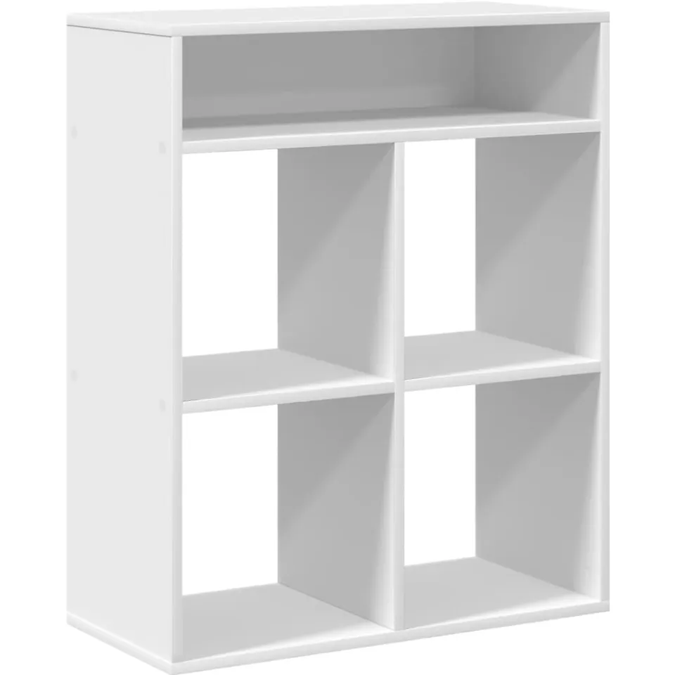 vidaXL Boekenkast 66x31x80 cm bewerkt hout wit, foto 3