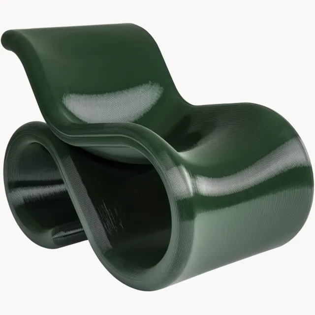 CRÈME ATELIER Loungechair Éclair Groen