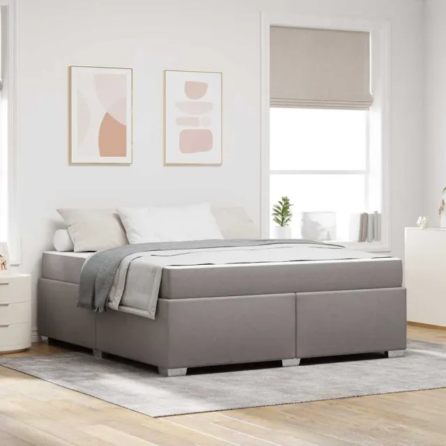 vidaXL Bedframe Taupe 180 x 200 cm Stof