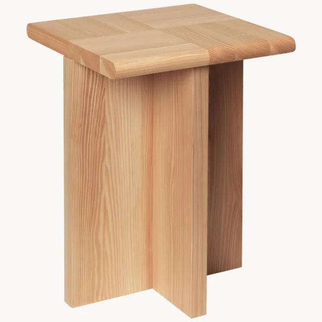Ferm Living Bijzettafel Sala van dennenhout Bruin