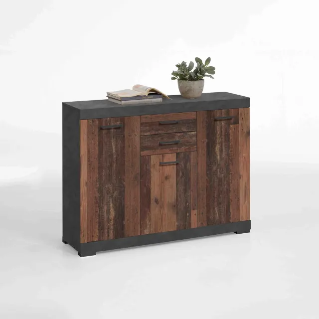 dressoir Hermes Vintage bruin Bruin | Grijs