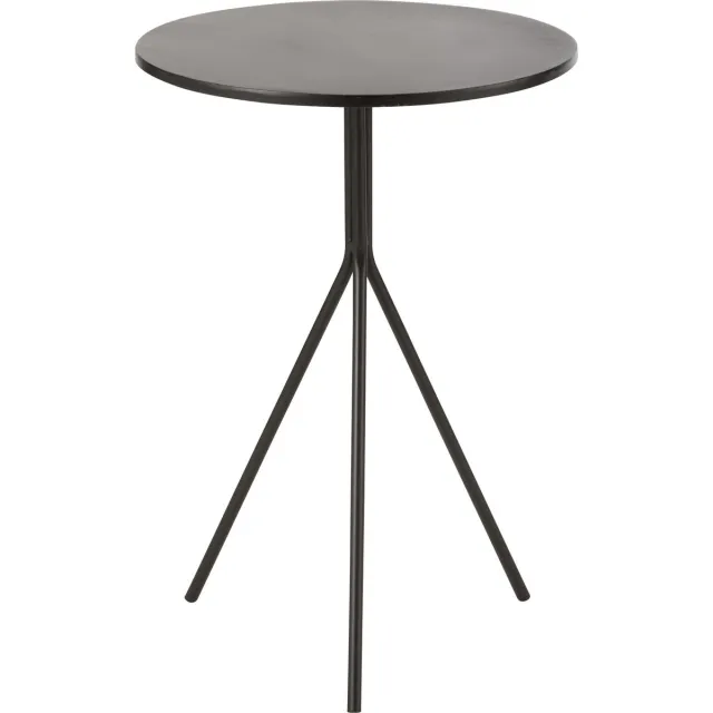 J-Line salontafel Rond - metaal - zwart