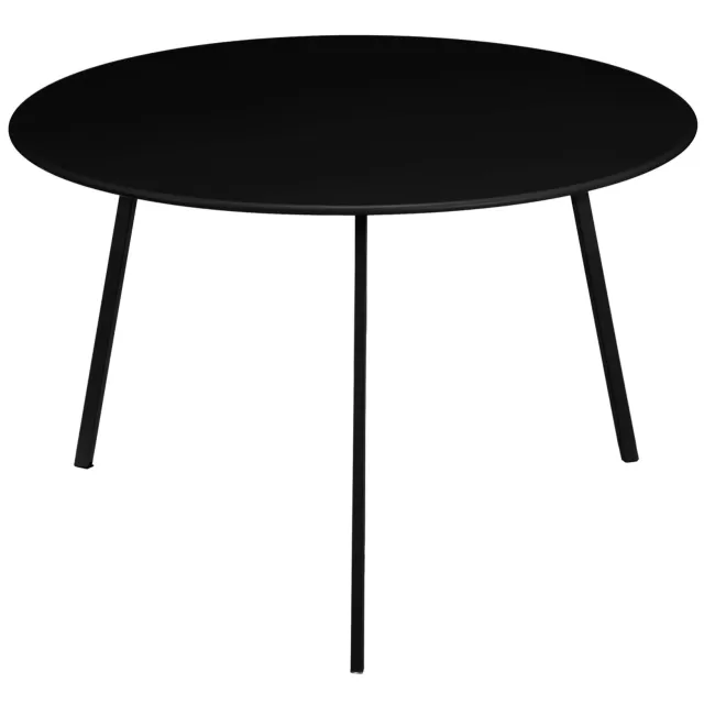 Mica Decorations bijzettafel Seatle zwart (58x38 cm)