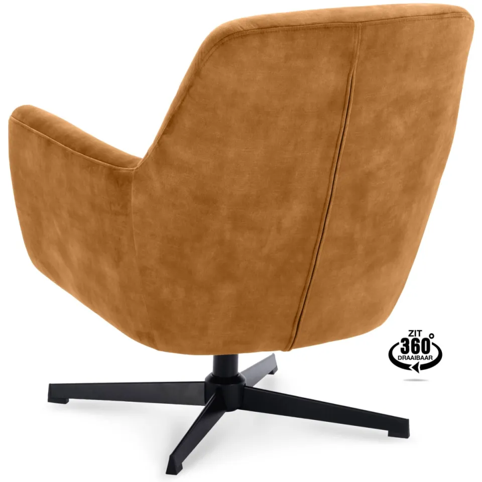 Wehkamp Home fauteuil cognac, foto 2