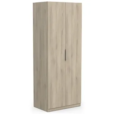 Kledingkast Ghost - 2 Deuren - Eik Kronberg Hout eiken