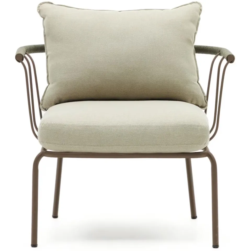 Kave Home Salguer fauteuil beige, foto 4