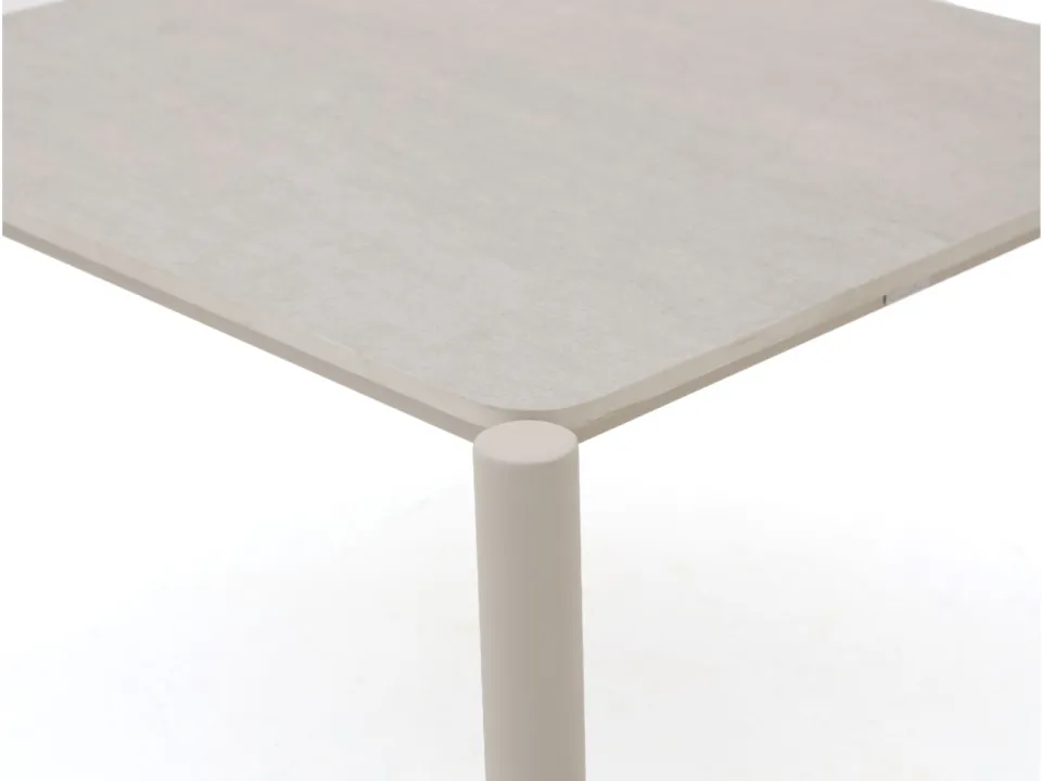 Bellagio tuinmeubelen Bellagio Panaro lounge tuintafel 70x70x36cm taupe, foto 4