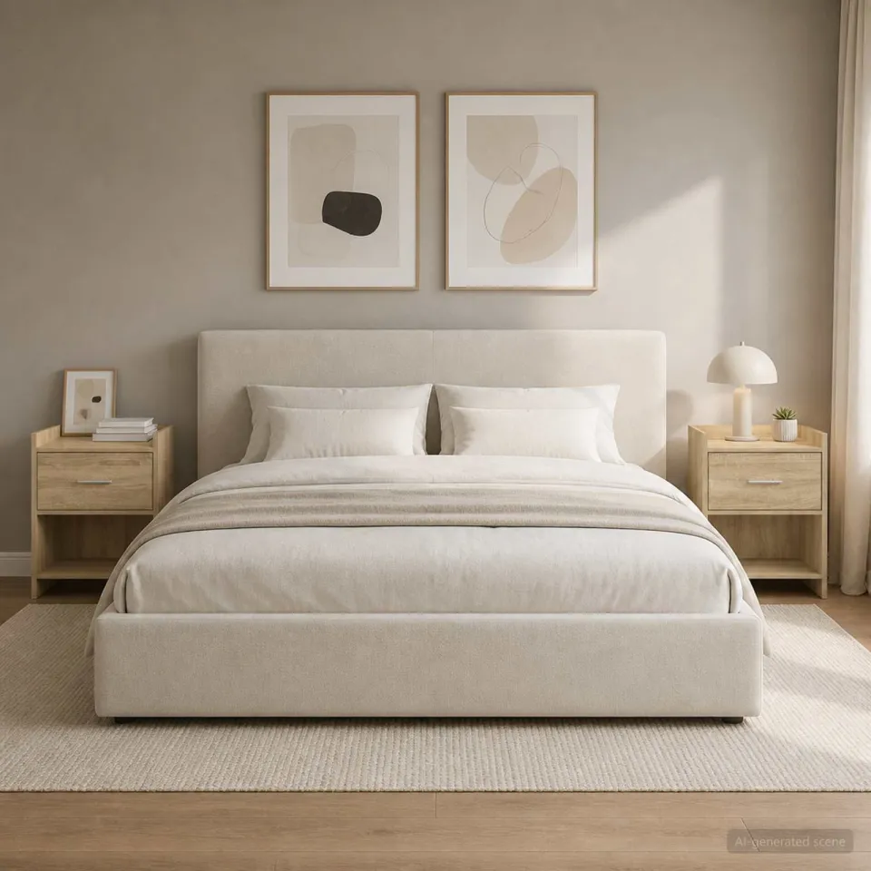 vidaXL Nachtkastjes 2 st Sonoma Eiken 40 x 30 x 60 cm Bewerkt hout, foto 4