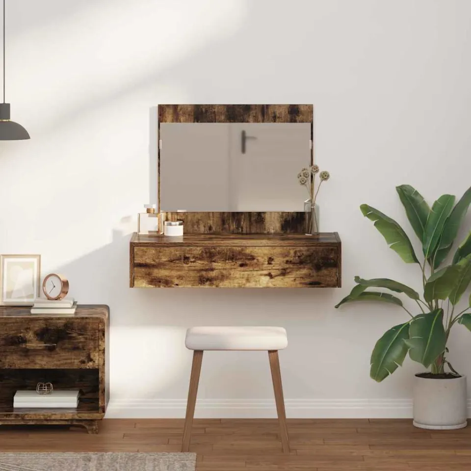 vidaXL Plafondtafel Bruin 83 x 40 x 70 cm Bewerkt hout, foto 3