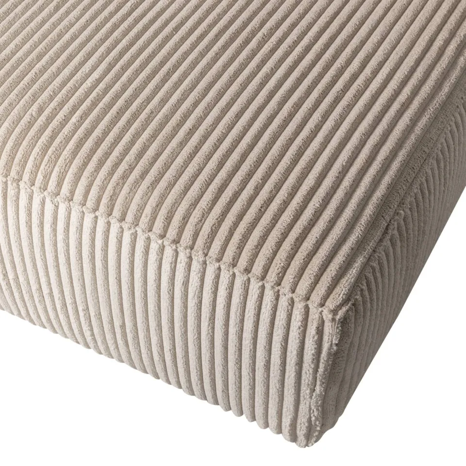 WOOOD Bean Chaise Longue Bank Rechts - Chenille Velvet - Terra, foto 4