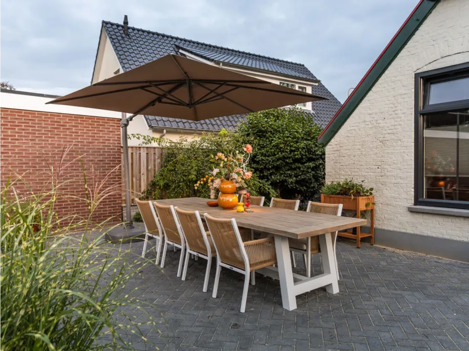 Manifesto Furniture Manifesto Rivola/Bresimo 330cm dining tuinset 9-delig, foto 5