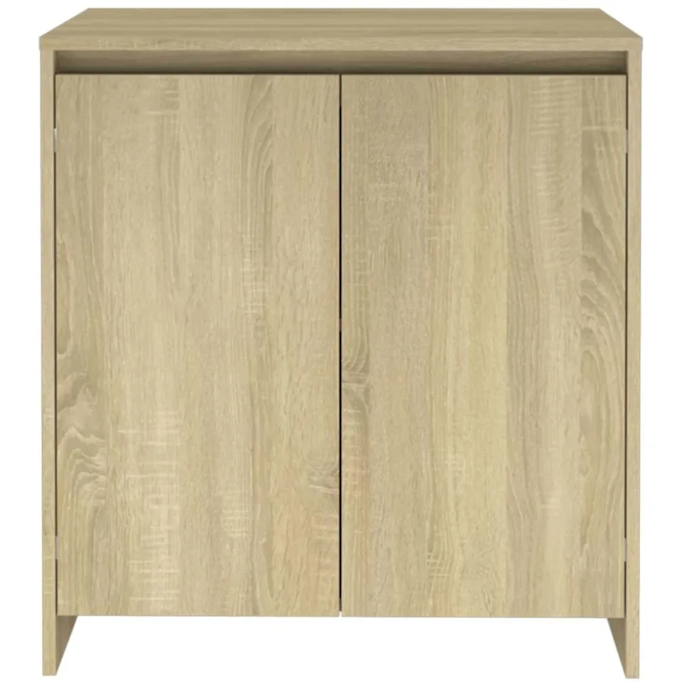vidaXL Dressoir 70x41x75 cm bewerkt hout sonoma eikenkleurig, foto 4