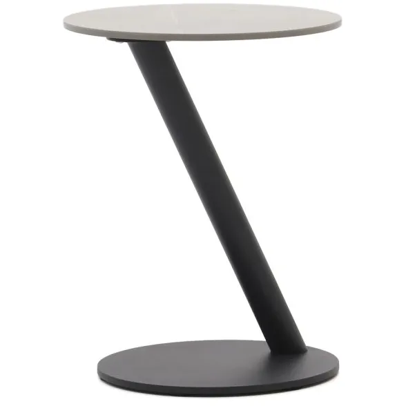 Bellagio tuinmeubelen Bellagio Loiano bijzet tuintafel ø40cm (h:52cm) grijs