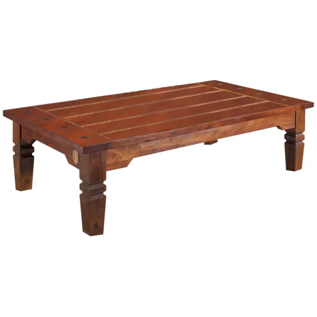 MASSIVMOEBEL24 .DE OXFORD #428 salontafel donkerbruin gelakt acacia 110x60x40 cm (BxTxH)