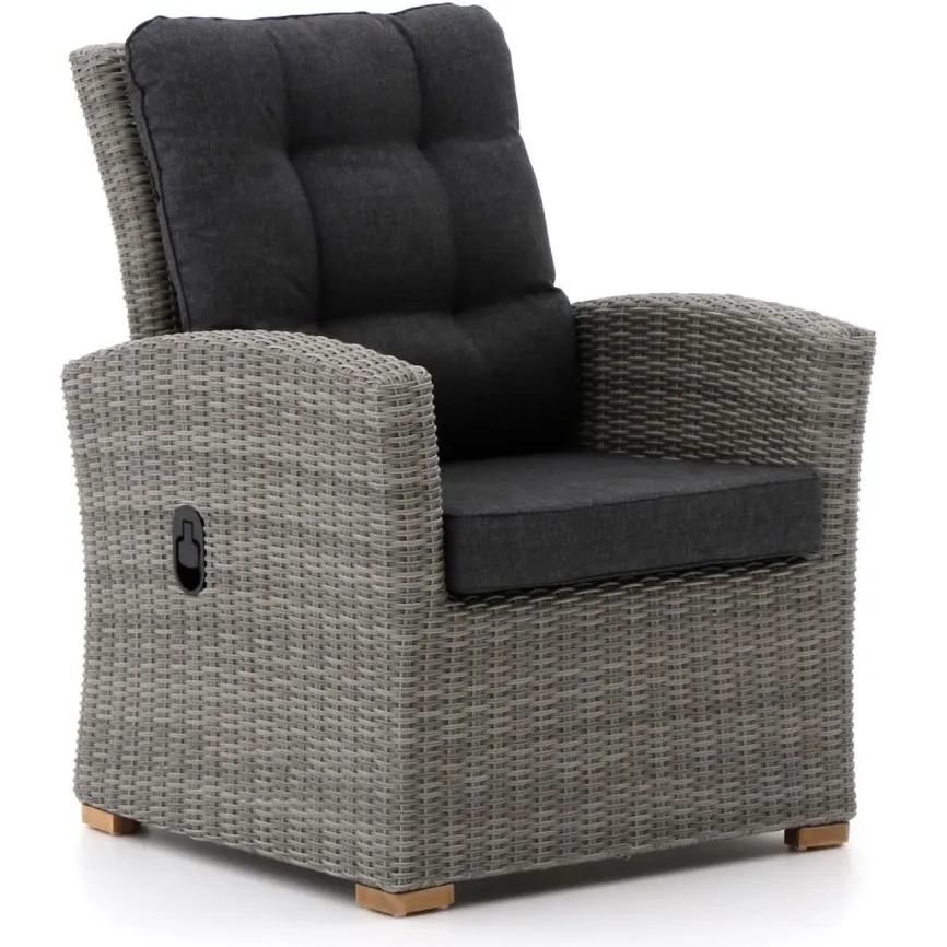 Intenso Furniture Intenso Mazzano/ROUGH-X 320cm lounge-dining tuinset 7-delig verstelbaar bruin, foto 4