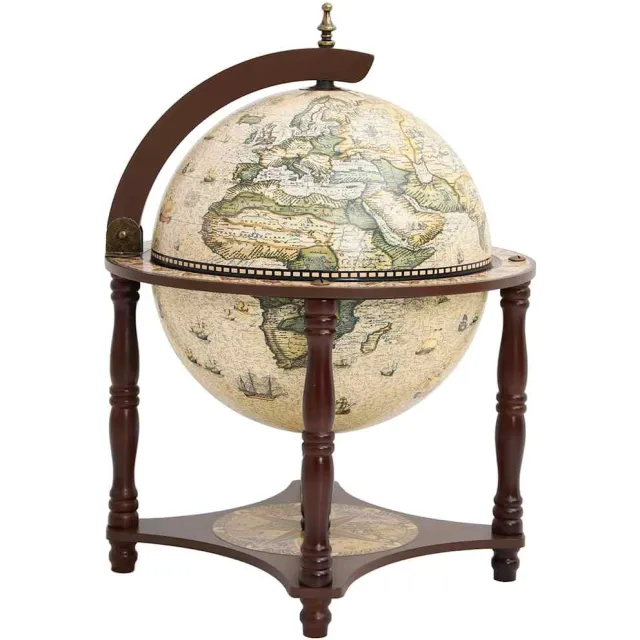 vidaXL Globebar massief eucalyptushout bruin