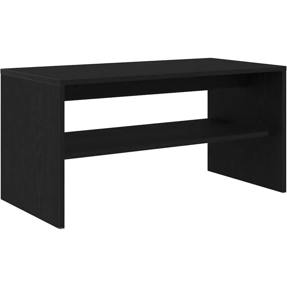 vidaXL Tv-meubel 80x40x40 cm spaanplaat zwart eikenkleurig, foto 3