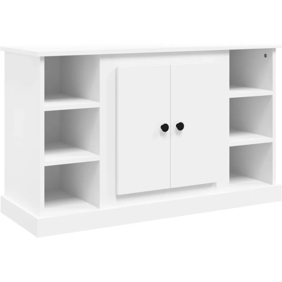 vidaXL Dressoir 100x35,5x60 cm bewerkt hout wit