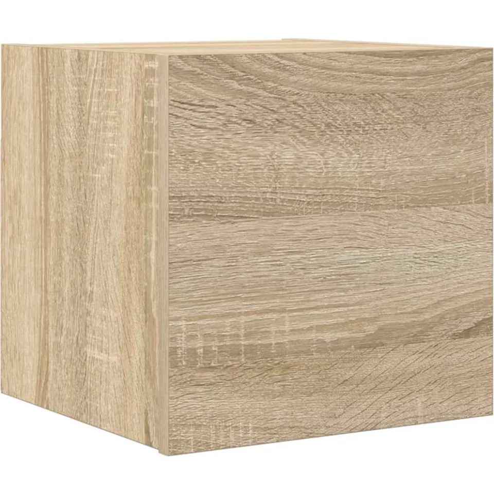 vidaXL Tv-wandmeubel 30,5x30x30 cm sonoma eikenkleurig, foto 3